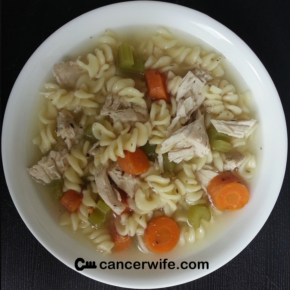 One Pot Pressure Cooker Instant Pot Chicken Noodle Soup recipe, Healthy Eating at Home with Cancerwife