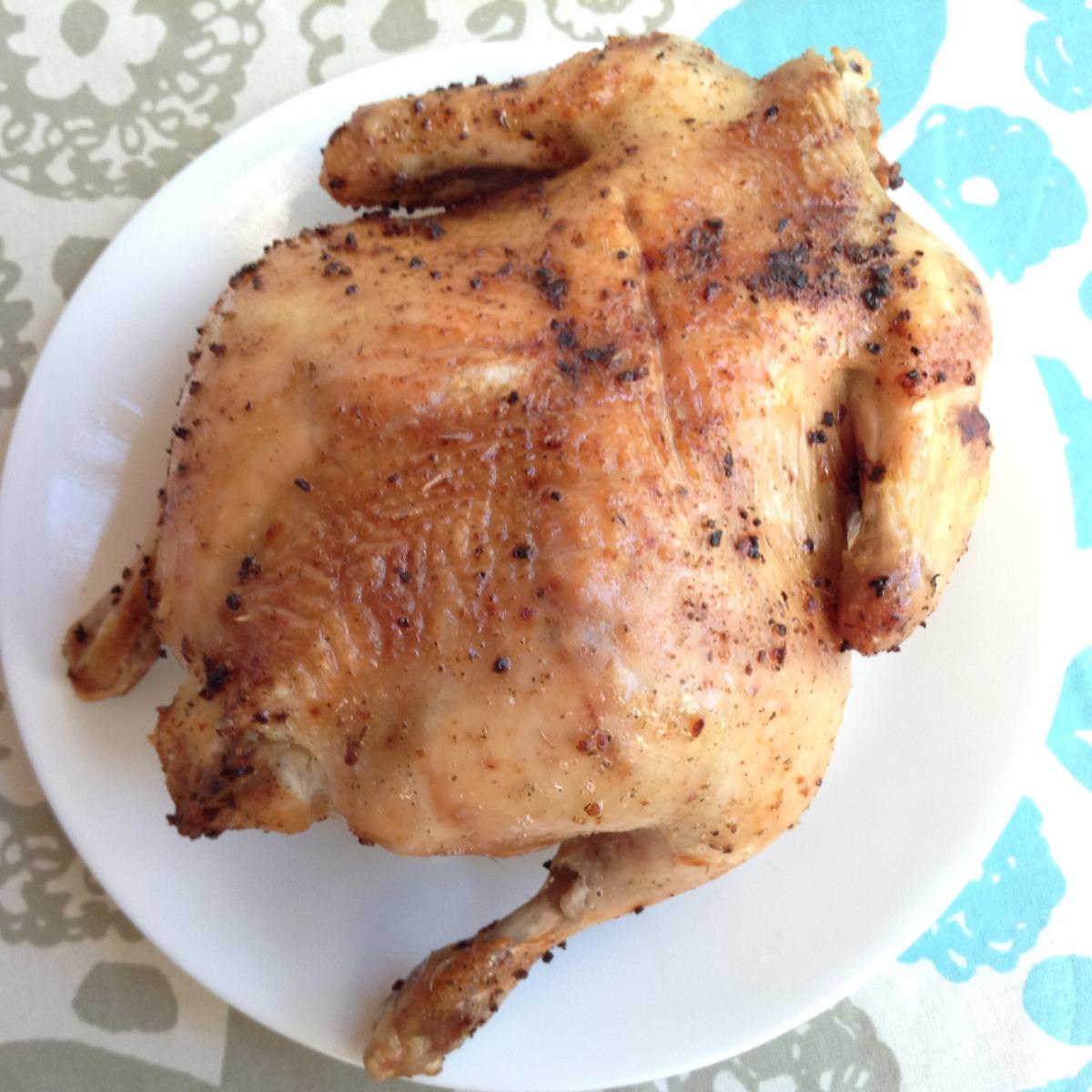 nuwave oven rotisserie chicken recipe