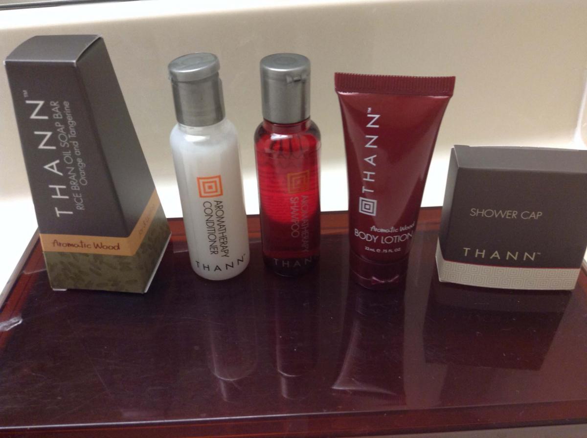 MD Anderson Rotary House Hotel Bathroom amenities