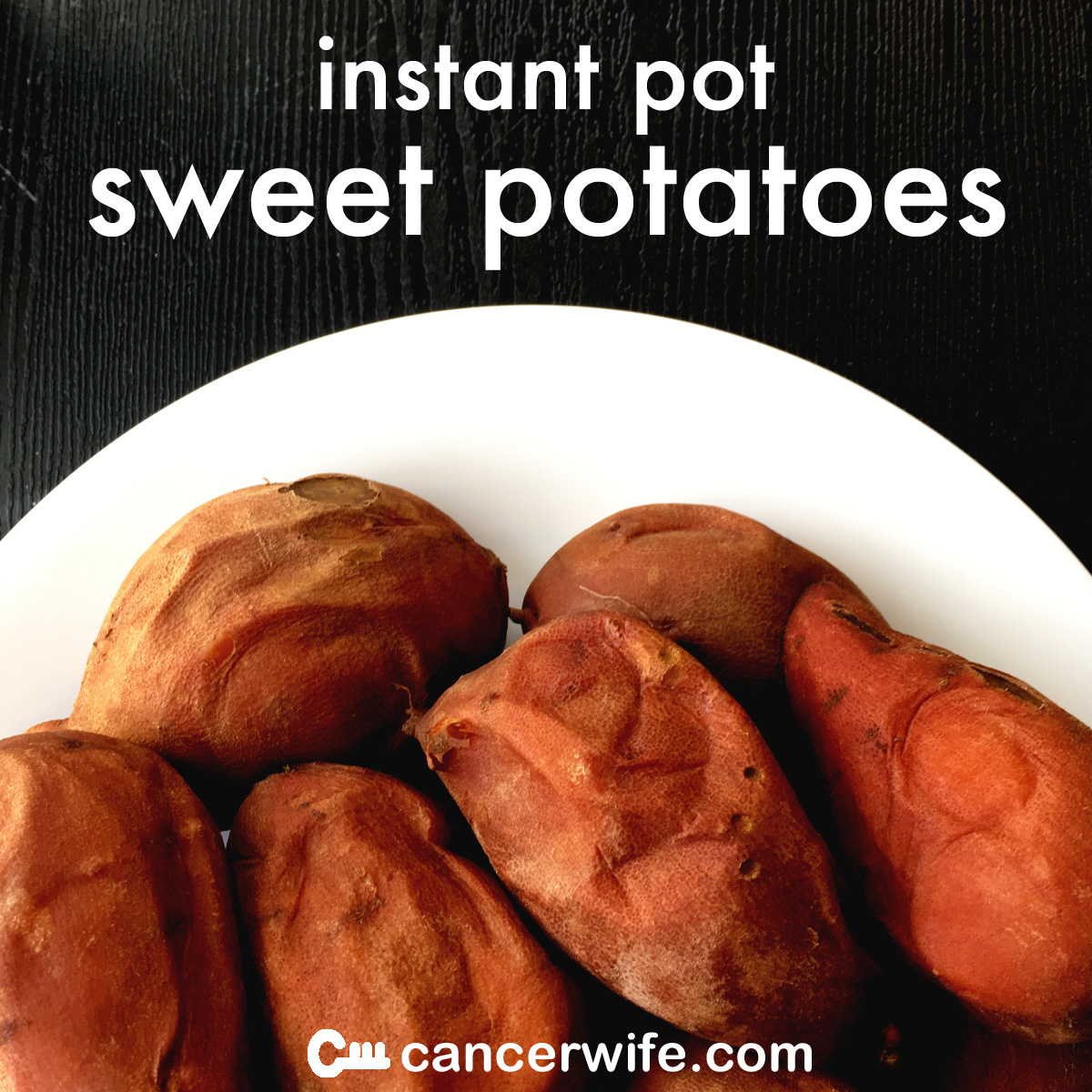 Instant Pot steamed sweet potatoes recipe, healthy and easy recipe