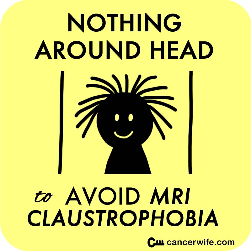 5 Ways to avoid MRI claustrophobia, nothing around head