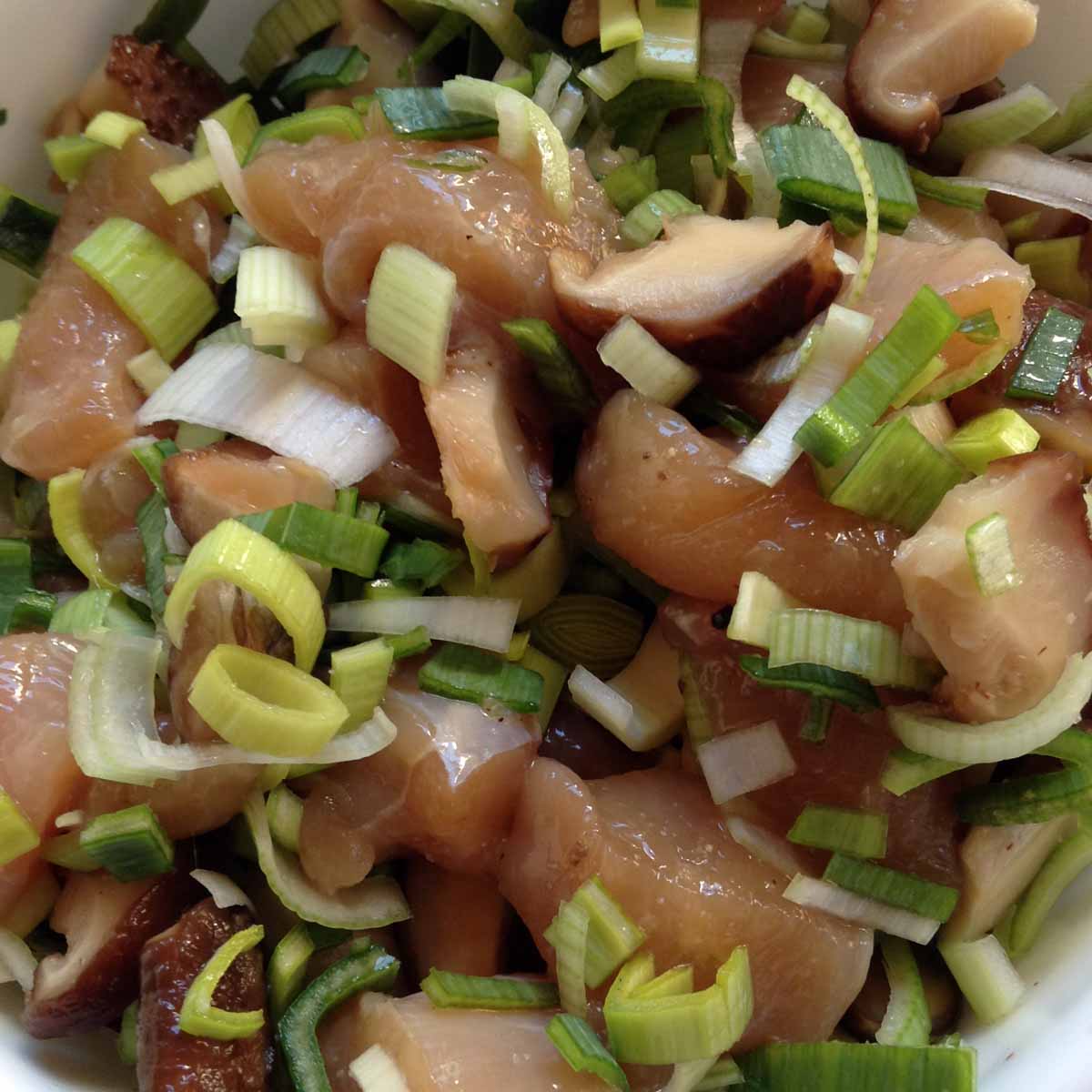 One Pot Shitake Chicken Rice Recipe